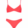 MC2 Saint Barth Woman Fluo Red Bralette Bikini -MC2 Saint Barth Shop MAY000100179D fluo red bralette bikini 1