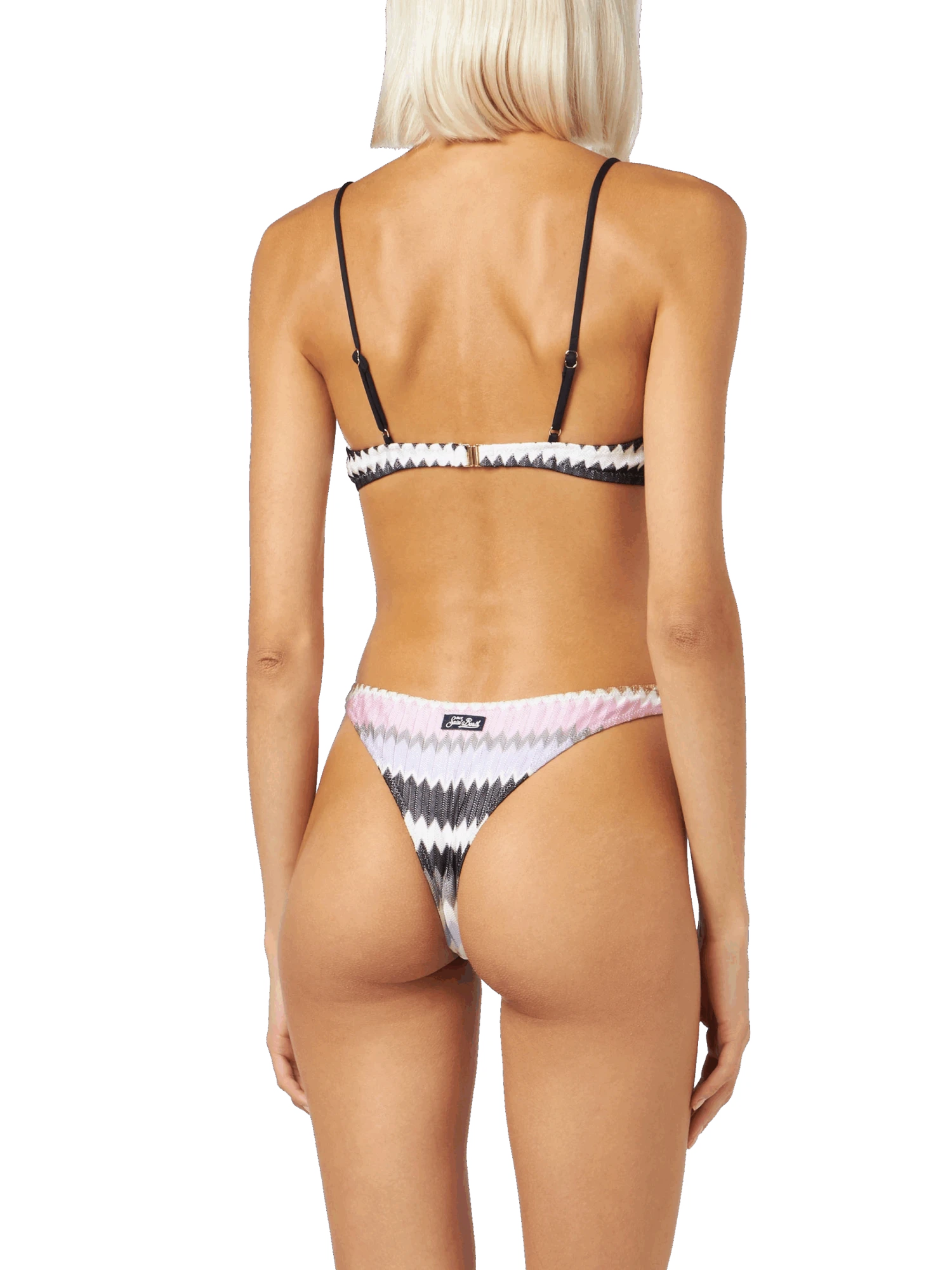 Woman Chevron Bralette Bikini 5 Woman Chevron Bralette Bikini - Image 3