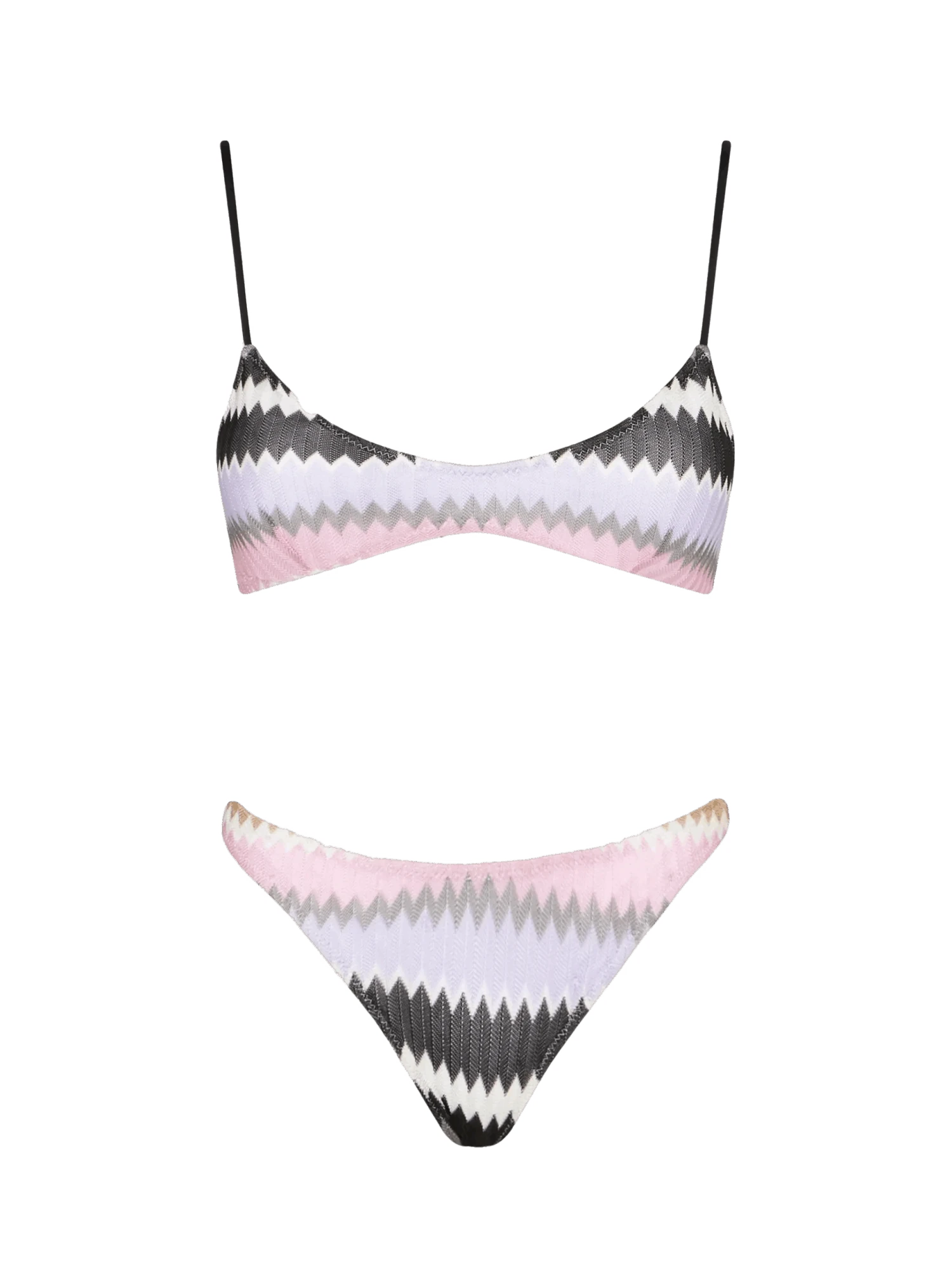 Woman Chevron Bralette Bikini 3 Woman Chevron Bralette Bikini