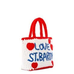 MC2 Saint Barth Heart Embroidery Crochet Bag -MC2 Saint Barth Shop MC2 crochet bag3