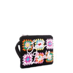 MC2 Saint Barth Parisienne Black Crochet Pouch Bag With Saint Barth Embroidery -MC2 Saint Barth Shop MC2 parisienne bag crochet3 89214c26 201b 425c 8628 ee227d29734c