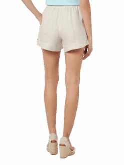 MC2 Saint Barth Woman Off-white Linen Pull Up Shorts Meave 11 MC2 Saint Barth Woman Off-white Linen Pull Up Shorts Meave -MC2 Saint Barth Shop MEA002 00030F woman linen short off white 4copia