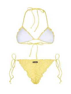 MC2 Saint Barth Woman Seersucker Classic Triangle Bikini Sagittarius Miami 10 MC2 Saint Barth Woman Seersucker Classic Triangle Bikini Sagittarius Miami -MC2 Saint Barth Shop MIA001 04095F woman triangle seersucker bikini gingham 2