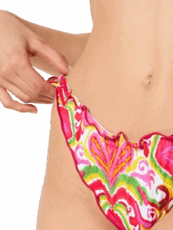 MC2 Saint Barth Woman Triangle Bikini With Ikat Print -MC2 Saint Barth Shop MOO000100633D 3