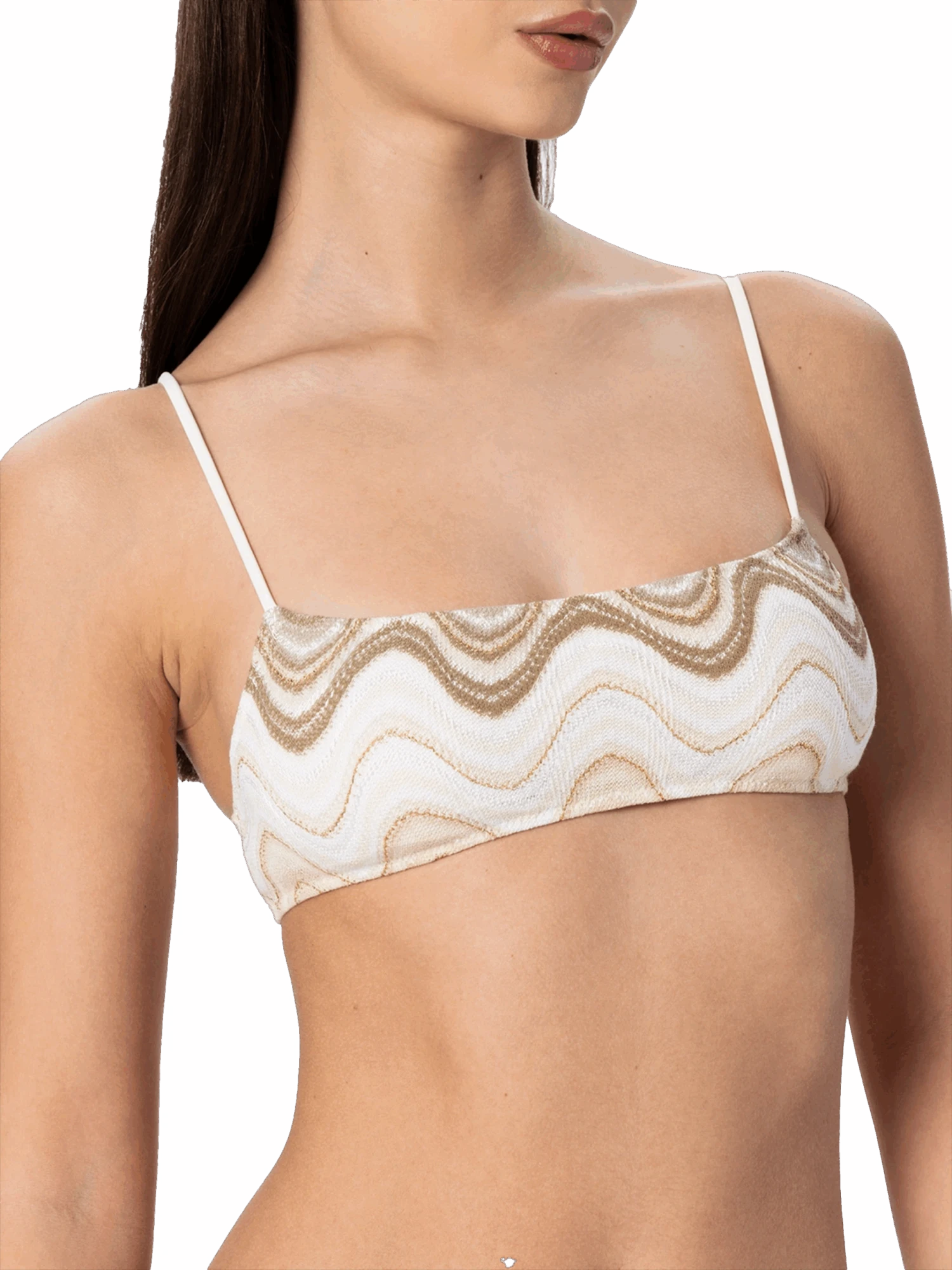 MC2 Saint Barth Woman Raschel Knit Bralette Bikini Sadie Marielle 7 MC2 Saint Barth Woman Raschel Knit Bralette Bikini Sadie Marielle - Image 5