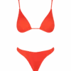 Woman Orange Triangle Bikini -MC2 Saint Barth Shop NAO0001RIBXX woman bikini 1
