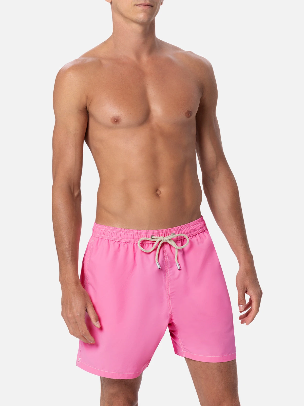 MC2 Saint Barth Pink Classic Light Swim Shorts Patmos 5 MC2 Saint Barth Pink Classic Light Swim Shorts Patmos - Image 3