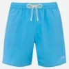 MC2 Saint Barth Sky Blue Classic Light Swim Shorts Patmos -MC2 Saint Barth Shop PATM001 00133F MAN SWIMWEAR LIGHT BLUE