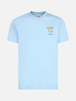 MC2 Saint Barth Man Classic Fit Cotton Jersey T-shirt Portofino With Mi Fai Volare Embroidery 11 MC2 Saint Barth Man Classic Fit Cotton Jersey T-shirt Portofino With Mi Fai Volare Embroidery -MC2 Saint Barth Shop POT0001 04126F man tshirt light blue cotton embroidery 4