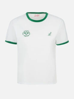 MC2 Saint Barth Cotton Jersey Crewneck T-shirt Priscilla With Terry Piping | AUSTRALIAN BRAND SPECIAL EDITION 9 MC2 Saint Barth Cotton Jersey Crewneck T-shirt Priscilla With Terry Piping | AUSTRALIAN BRAND SPECIAL EDITION -MC2 Saint Barth Shop PRS0001 00801Fwoman tshirt australian woman 1