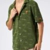 MC2 Saint Barth Man Military Green Terry Shirt Riviera 1 MC2 Saint Barth Man Military Green Terry Shirt Riviera -MC2 Saint Barth Shop RIV0001 00293D man terry green shirt 1