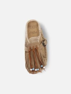 MC2 Saint Barth Beige Suede Clogs Caribe | TAJI SPECIAL EDITION -MC2 Saint Barth Shop SABOT00100420G woman shoes taji 2 193d8615 0e68 4fcc 9d5f 385847dfd241