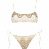 MC2 Saint Barth Woman Raschel Knit Bralette Bikini Sadie Marielle