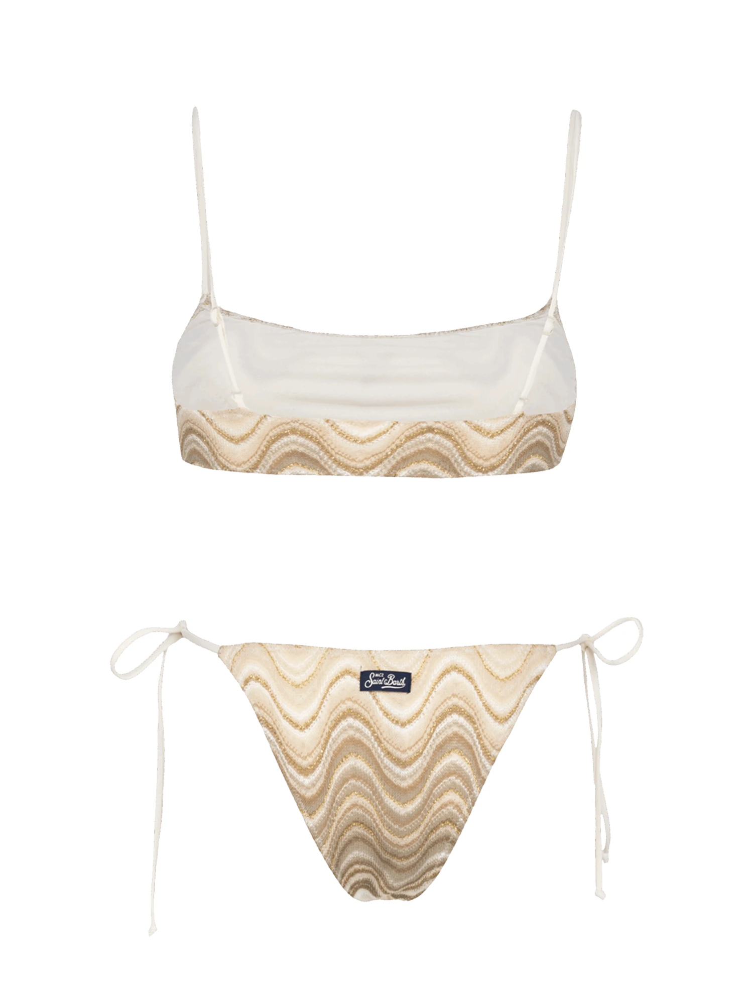 MC2 Saint Barth Woman Raschel Knit Bralette Bikini Sadie Marielle 5 MC2 Saint Barth Woman Raschel Knit Bralette Bikini Sadie Marielle - Image 3