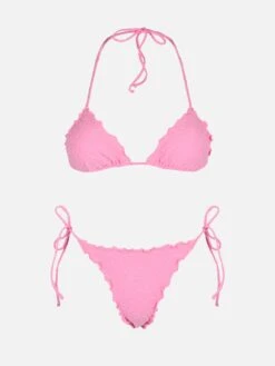 MC2 Saint Barth Miami Animalier Embossed Cheeky Swim Briefs - Sagittarius Animalier Embossed Classic Triangle Top