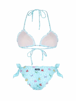 MC2 Saint Barth Woman Crab Triangle Classic Bikini Sarius -MC2 Saint Barth Shop SARI001 00664F woman triangle bikini crabs 5
