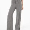 MC2 Saint Barth Knitted Grey Palazzo Pants