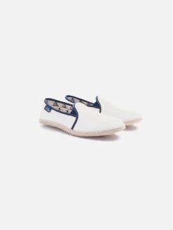 White Canvas Shoes For Men