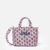 MC2 Saint Barth Pink Flower Quilted Soft Tote Mini Bag 2 MC2 Saint Barth Pink Flower Quilted Soft Tote Mini Bag -MC2 Saint Barth Shop SFTM002 01586F 01