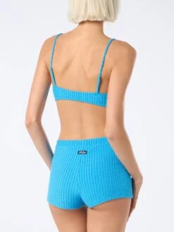 MC2 Saint Barth Woman Terry Hot Pants Sherlin 11 MC2 Saint Barth Woman Terry Hot Pants Sherlin -MC2 Saint Barth Shop SHRL003 01567F woman terry turquoise shorts 2