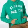 Cotton Hoodie With St. Barth Padel Team Print 2 Cotton Hoodie With St. Barth Padel Team Print -MC2 Saint Barth Shop TRI0001 03674B padel green sweatshirt man 1
