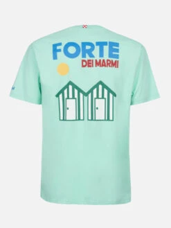 MC2 Saint Barth Man Cotton T-shirt With Forte Dei Marmi Postcard Placed Print -MC2 Saint Barth Shop TSHM001 00875F 02 b6b9618d e2fc 446b 8238 697fc86b1c90