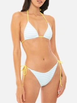 Triangle Bikini With See You In St. Barth Embroidery