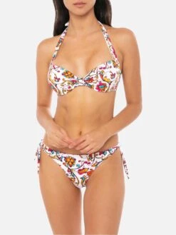 White Maiolica Bralette Bikini