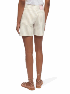MC2 Saint Barth Ann Denim Bermuda With Beige Striped Print 8 MC2 Saint Barth Ann Denim Bermuda With Beige Striped Print -MC2 Saint Barth Shop UID AAN000100375H WOMAN SHORTPANT WHITE STRIPES 0 20250505123500 3