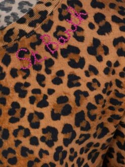 MC2 Saint Barth Abbey Dress With Fringes And Animalier Print 7 MC2 Saint Barth Abbey Dress With Fringes And Animalier Print -MC2 Saint Barth Shop UID ABY000103838H GIRL DRESS BROWN 03