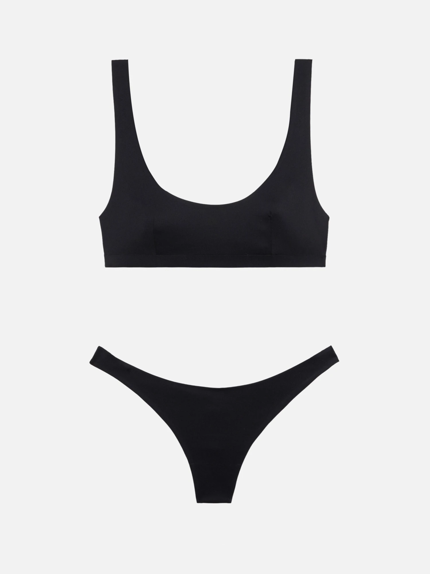 MC2 Saint Barth Afrodite Heatsealed Black Cheeky Swim Briefs - Minerva Black Heatsealed Classic Bralette 3 MC2 Saint Barth Afrodite Heatsealed Black Cheeky Swim Briefs - Minerva Black Heatsealed Classic Bralette