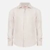 MC2 Saint Barth Agnes Off-white Linen Shirt
