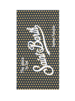 MC2 Saint Barth Microfiber Beach Towel Aidan With Ducky Print