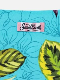 Girl Bikini Ibiscus Print -MC2 Saint Barth Shop UID AMB0001IBIS31 GIRL BIKINI BLUE MC2 MC2 20250516141707 03