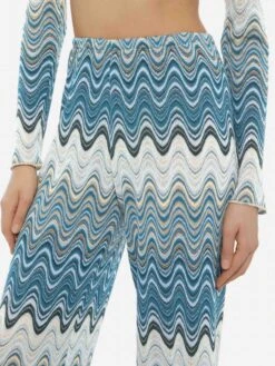 MC2 Saint Barth Amalia Wide-leg Trousers In Raschel Knit 10 MC2 Saint Barth Amalia Wide-leg Trousers In Raschel Knit -MC2 Saint Barth Shop UID AML00101844H WOMAN PANT GREEN 0 0 20250324143501 2