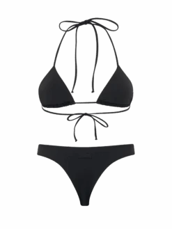 MC2 Saint Barth Woman Black Triangle Bikini Annabelle Naomi With Rhinestones 9 MC2 Saint Barth Woman Black Triangle Bikini Annabelle Naomi With Rhinestones -MC2 Saint Barth Shop UID ANNA00101068F WOMAN TOP BLACK 9