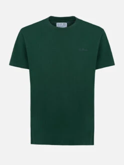MC2 Saint Barth Man British Green Heavy Cotton T-shirt Arnott With St. Barth Embroidery 10 MC2 Saint Barth Man British Green Heavy Cotton T-shirt Arnott With St. Barth Embroidery -MC2 Saint Barth Shop UID ARN000100943G MAN T SHIRT GREEN SPORTCLUB 20241120180000 04