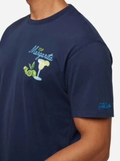 MC2 Saint Barth Winter Cotton T-shirt Arnott With Margarita Print