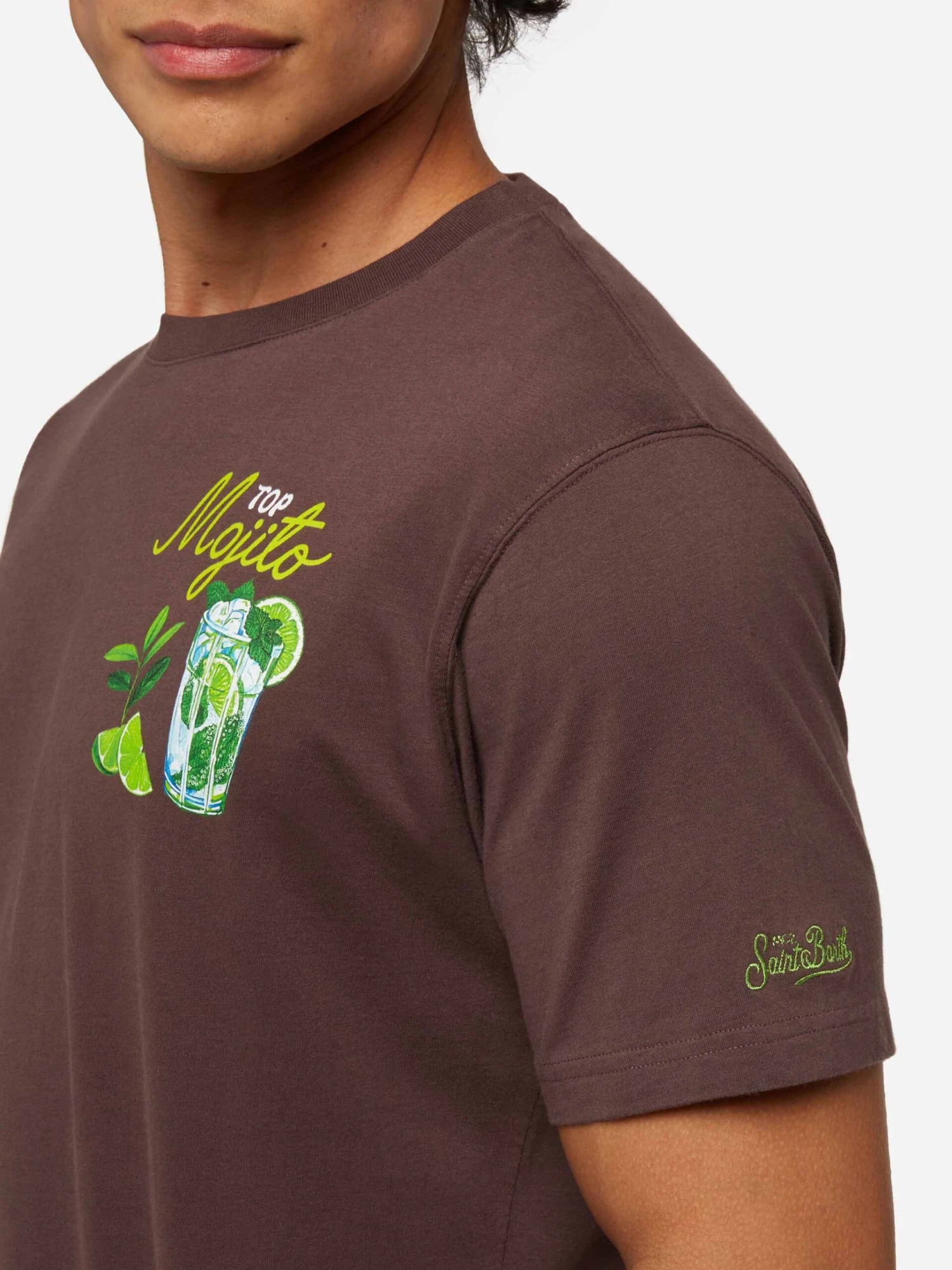 MC2 Saint Barth Winter Cotton T-shirt Arnott With Mojito Print 3 MC2 Saint Barth Winter Cotton T-shirt Arnott With Mojito Print