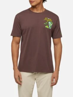 MC2 Saint Barth Winter Cotton T-shirt Arnott With Mojito Print 9 MC2 Saint Barth Winter Cotton T-shirt Arnott With Mojito Print -MC2 Saint Barth Shop UID ARN000102660G MAN T SHIRT BROWN COCKTAILS 0 20250107183502 1