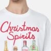MC2 Saint Barth Man Heavy Cotton T-shirt Arnott With Christmas Spirits In St.Barth Embroidery -MC2 Saint Barth Shop UID ARN000102923G MAN T SHIRT WHITE 20240903173500 4