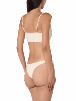 MC2 Saint Barth Woman Beige Bandeau Bikini Athena Naomi With Rhinestones 10 MC2 Saint Barth Woman Beige Bandeau Bikini Athena Naomi With Rhinestones -MC2 Saint Barth Shop UID ATH000104295F WOMAN TOP WHITE 6