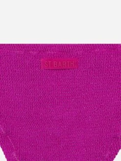 MC2 Saint Barth Fuchsia Lurex Crinkle Classic Bralettebikini Baker 7 MC2 Saint Barth Fuchsia Lurex Crinkle Classic Bralettebikini Baker -MC2 Saint Barth Shop UID BAK000203166H GIRL BIKINI PINK 20250214180418 03