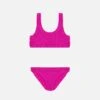 MC2 Saint Barth Fuchsia Lurex Crinkle Classic Bralettebikini Baker -MC2 Saint Barth Shop UID BAK000203166H GIRL BIKINI PINK 20250214183500 01