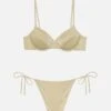 MC2 Saint Barth Virgo Gold Classic Swim Briefs- Bea Underwired Shimmer Gold Bralette -MC2 Saint Barth Shop UID BE0000101523H WOMAN TOPBIKINI YELLOW PLAIN.COLOR UID VIR000101523H WOMAN BOTTOMBIKINI YELLOW PLAINCOLOR 0 9