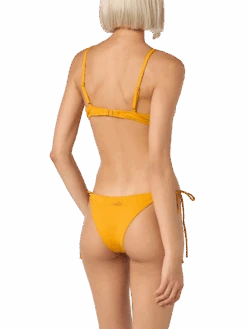 MC2 Saint Barth Woman Ochre Underwired Bralette Bikini Bea Marielle -MC2 Saint Barth Shop UID BE0000103485B WOMAN TOP YELLOW 6