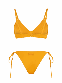 MC2 Saint Barth Woman Ochre Underwired Bralette Bikini Bea Marielle -MC2 Saint Barth Shop UID BE0000103485B WOMAN TOP YELLOW 9