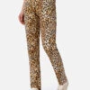 MC2 Saint Barth Woman Animalier Print Denim Belleville -MC2 Saint Barth Shop UID BELL00105530F WOMAN PANT BEIGE 01
