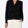 MC2 Saint Barth Woman Black Cardigan Bellamy With Rhinestones 1 MC2 Saint Barth Woman Black Cardigan Bellamy With Rhinestones -MC2 Saint Barth Shop UID BLL00403881G WOMAN KNITWEAR BLACK 20240903140000 2