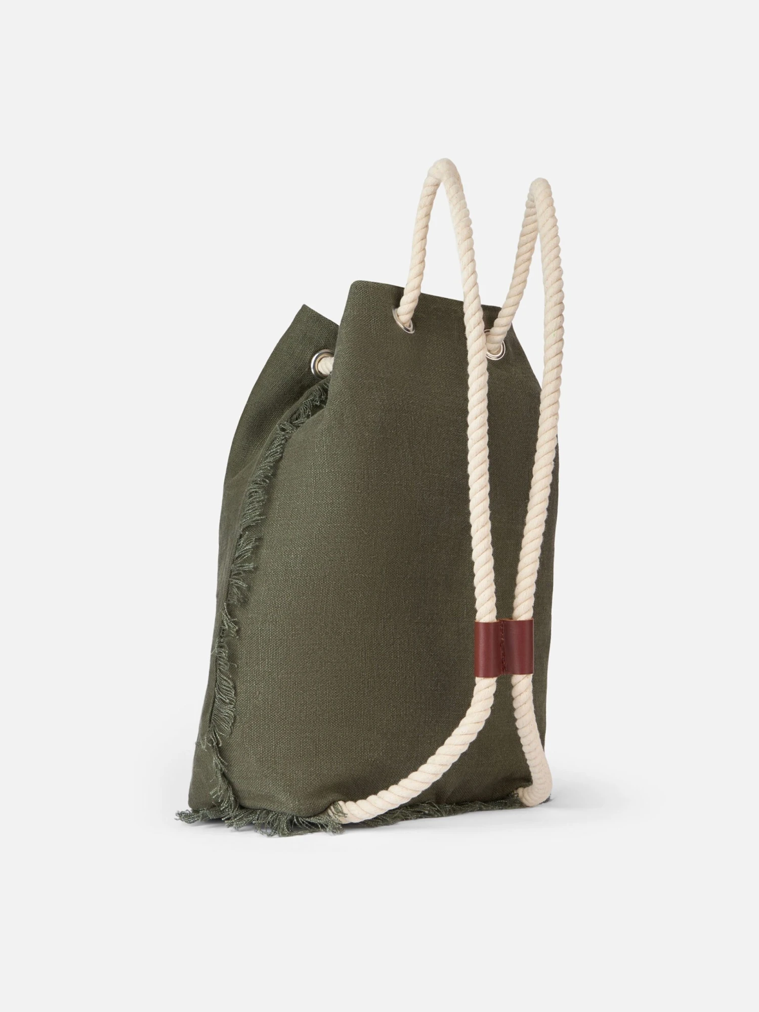 MC2 Saint Barth Green Boat Linen Backpack 6 MC2 Saint Barth Green Boat Linen Backpack - Image 4